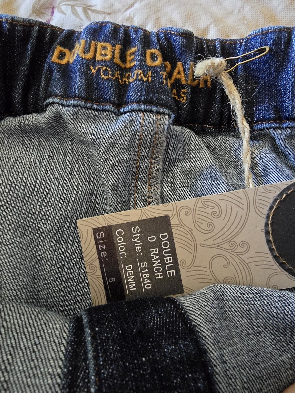 Giada Denim Skirt by Double D Ranch - Picture 6 of 8